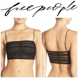 Free People Intimates & Sleepwear - New Free People Sz S Karina Mesh Black Bralette Free People Intimates & Sleepwear - New Free People Sz S Karina Mesh Black Bralette